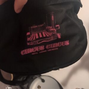 5 For $15 Black and Pink Circus Circus Fanny Pack Bag